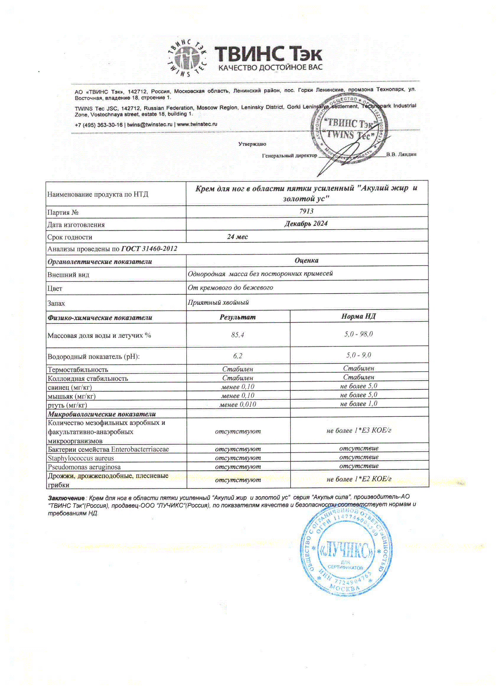Паспорт №122024